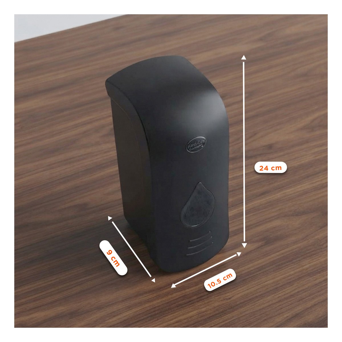 PACK4 MODERNO DISPENSADOR DE LIQUIDOS DE PARED NEGRO PARA BANO Y COCINA DEL HOGAR YPAPEL REGALO - 4