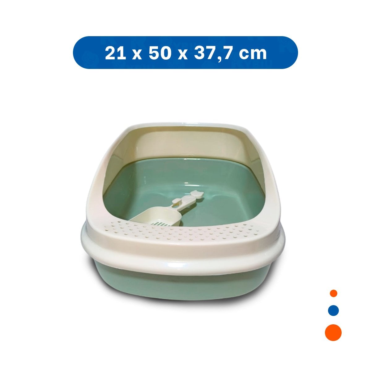 PACK4 BANDEJA SANITARIA COMODA Y ESPACIOSA 37,7X50X21CM ROSADO YPAPEL REGALO - 4