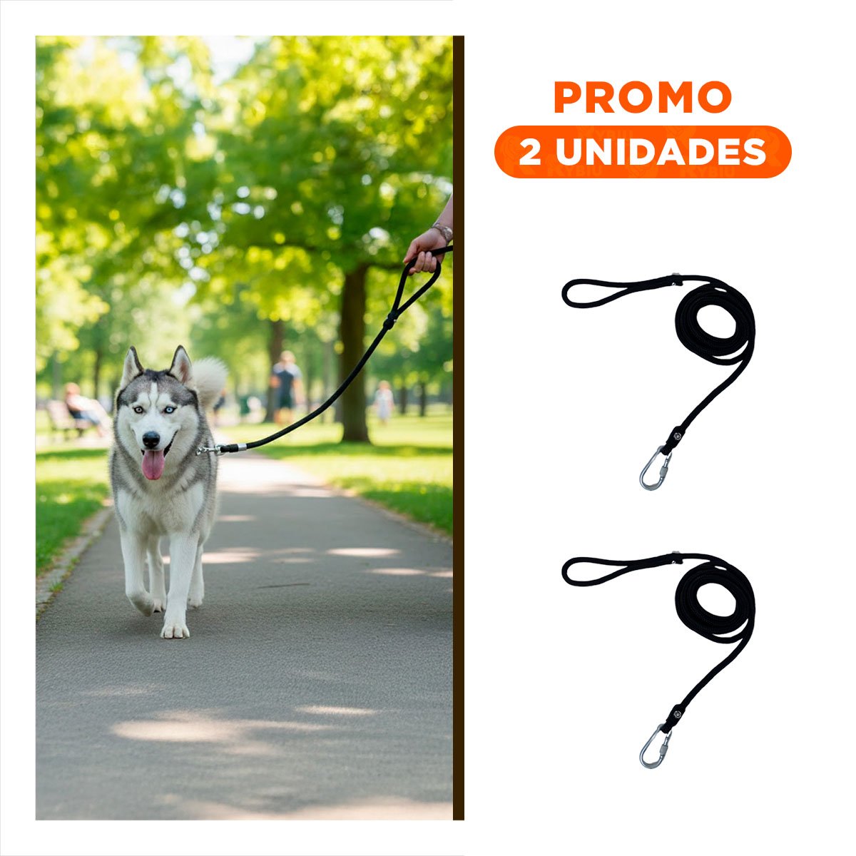 PACK2 CUERDA PARA JUEGOS Y ACTIVIDAD AL AIRE LIBRE 2,10M NEGRO YREGALO STICKER - 1