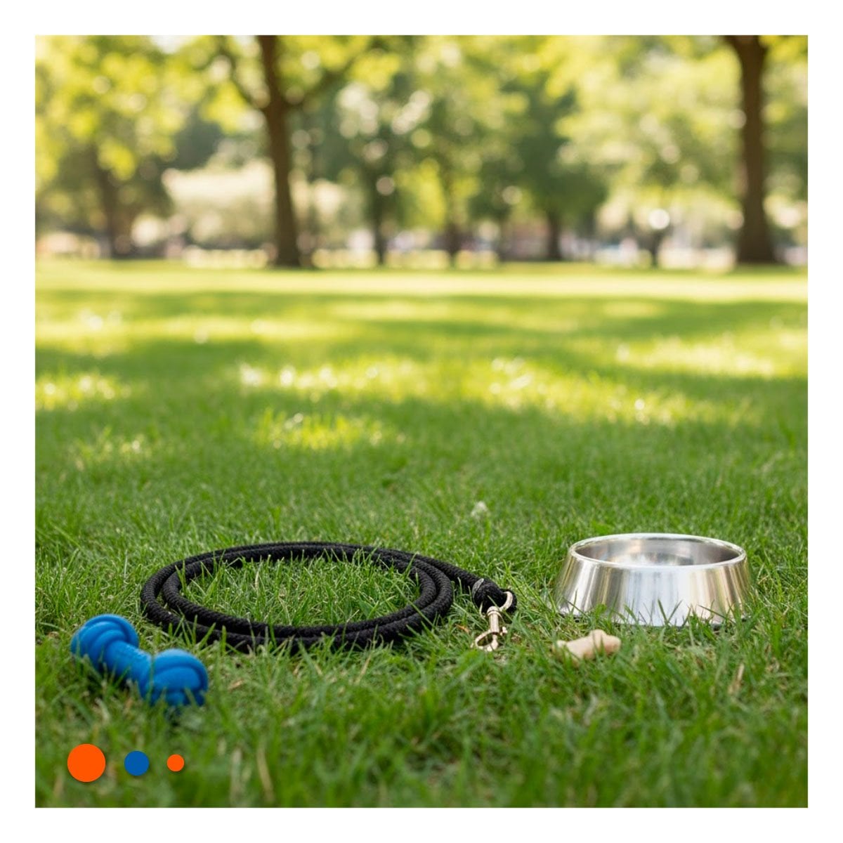 PACK2 CABLE DURADERO QUE MANTIENE PERRO ACTIVO 1,10M NEGRO YPAPEL REGALO - 5