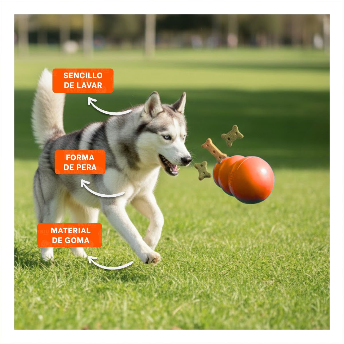 PACK4 PELOTA ANTIDESLIZANTE PARA JUEGO SEGURO GRANDE 13CM NARANJA YPAPEL REGALO - 2