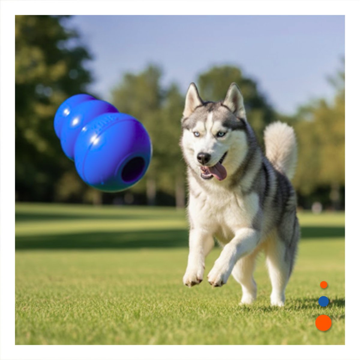 PACK4 INSTRUMENTO COLORIDO DE CAUCHO PARA JUEGO Y PASEOS 13CM AZUL - 3