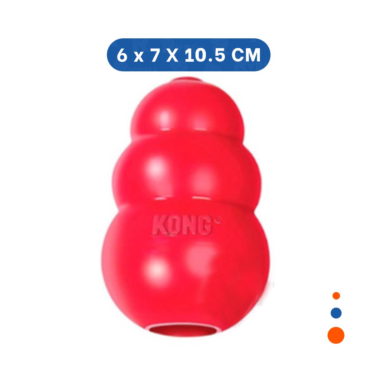 PACK2 COMPLEMENTO RESISTENTE PARA PERROS MASTICAR EN EL PARQUE 10.5CM NARANJA YREGALO STICKER - 4