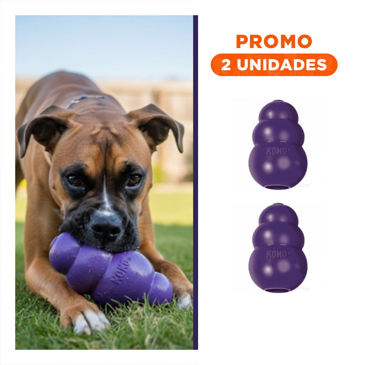 PACK2 BLOQUE DE CAUCHO QUE INCENTIVA MOVIMIENTO Y DIVERSION 10,5CM MORADO YREGALO STICKER - 1