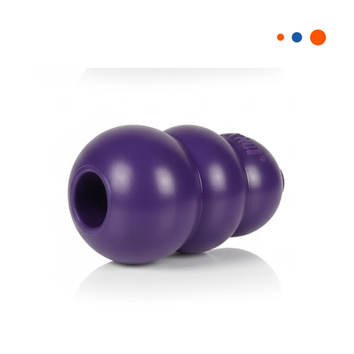 PACK2 BLOQUE DE CAUCHO QUE INCENTIVA MOVIMIENTO Y DIVERSION 10,5CM MORADO YREGALO STICKER - 2