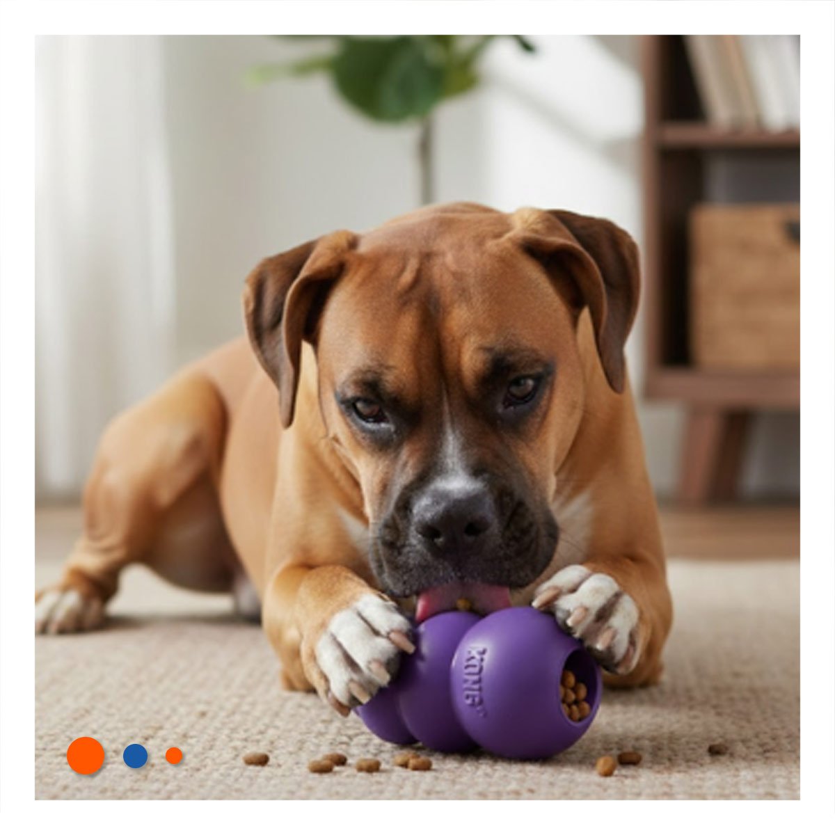 PELOTA DE CAUCHO PARA PASEOS DIVERTIDOS Y ACTIVIDAD 10,5CM MORADO YLIGAS REGALO - 3
