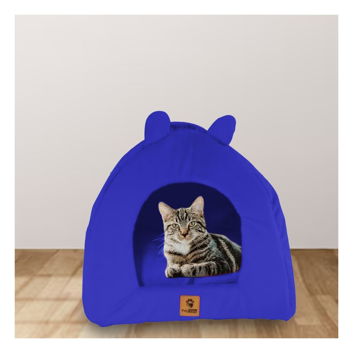 PACK4 COLCHONETA TERMICA PARA MASCOTA TALLA L AZUL ELECTRICO - 5