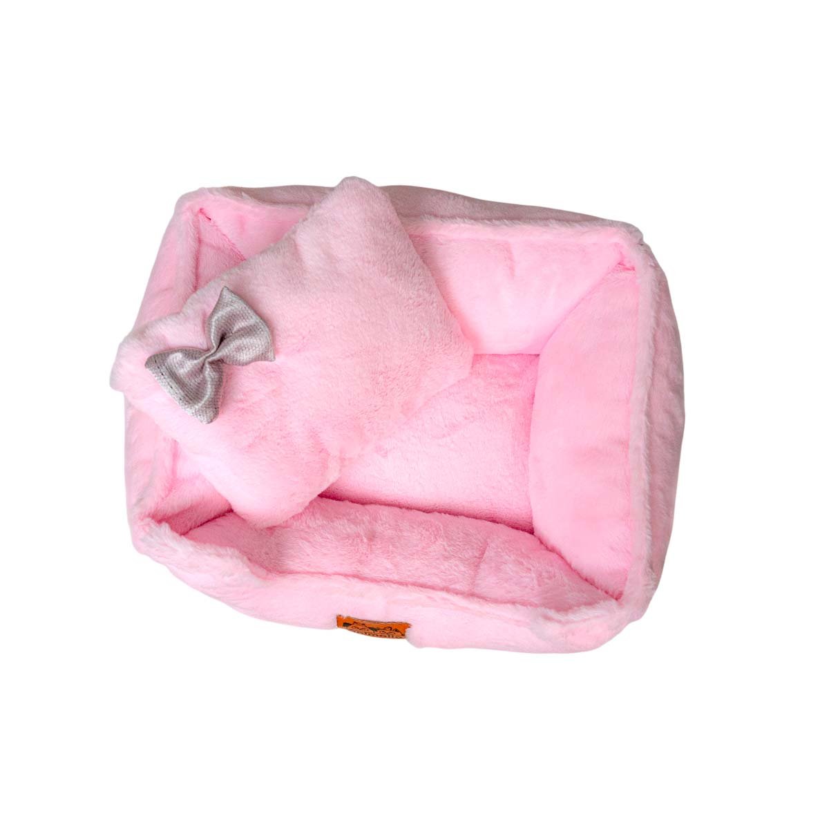 CAMA CONFORTABLE DISENO RECTANGULAR PARA INTERIOR TALLA S ROSADO YLIGAS REGALO - 5
