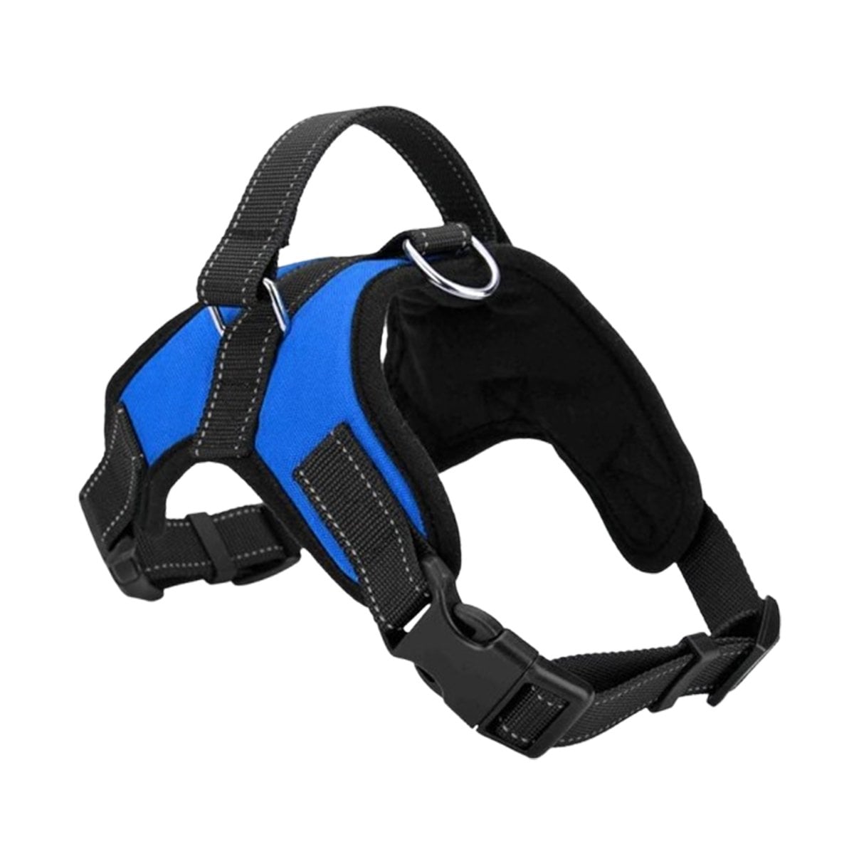SUJETADOR EN H PARA MASCOTA TALLA S CON AJUSTE PRACTICO Y SEGURO AZUL YLIGAS REGALO - 5
