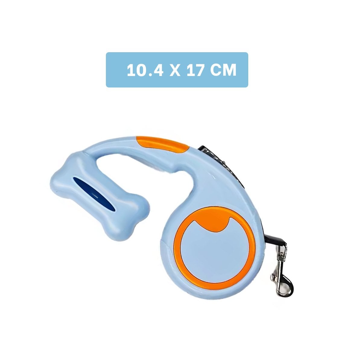 PACK4 ACCESORIO FUNCIONAL CELESTE PARA PASEO DIARIO DE PERRO CON PORTA BOLSA YREGALO STICKER - 4