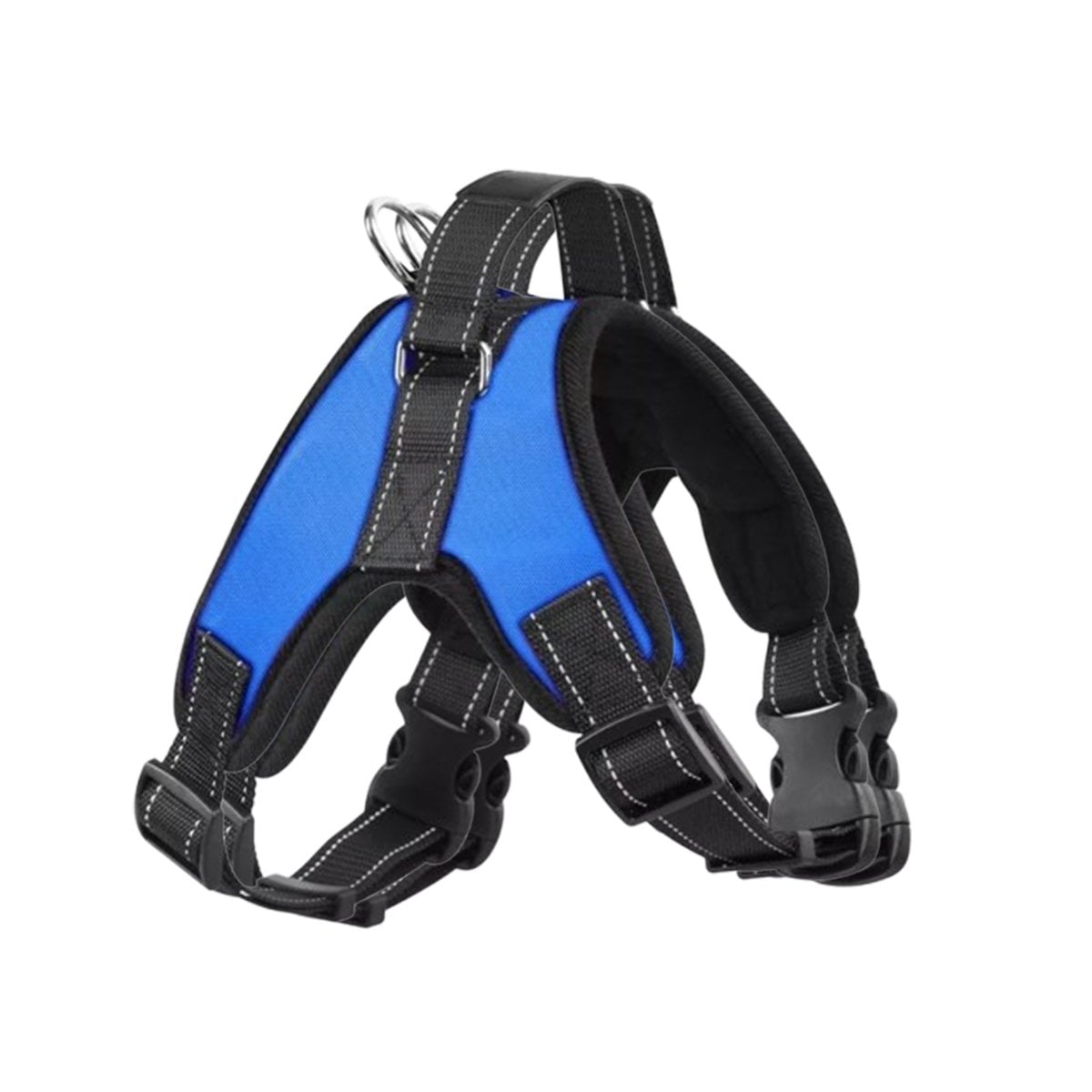 ARNES EN H PARA PERRO TALLA S CON SOPORTE FIRME Y ESTRUCTURA AZUL YREGALO STICKER - 1