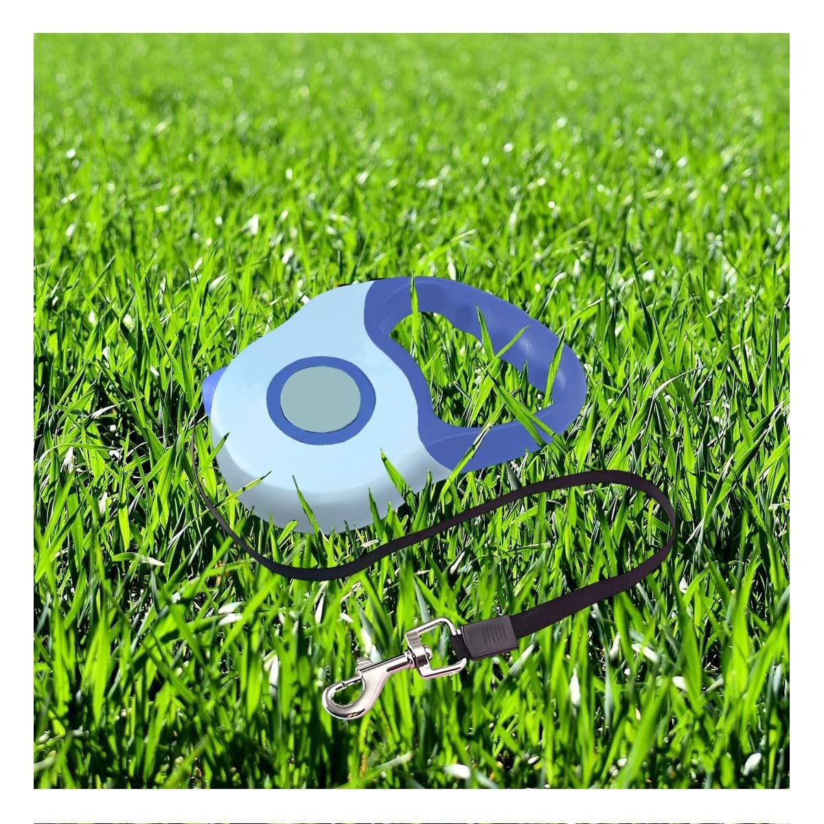 PACK4 CINTA EXTENSIBLE 3M PARA MASCOTA CON ESTILO DOBLE TONO AZUL - 2