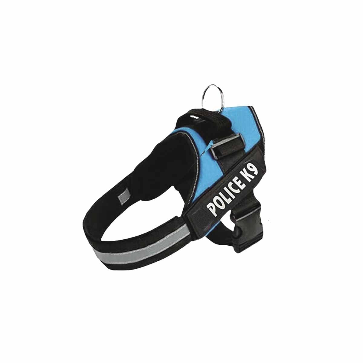 SUJETADOR CORPORAL PARA PERRO TALLA M CON AJUSTE PRACTICO Y SEGURO CELESTE YLIGAS REGALO - 5