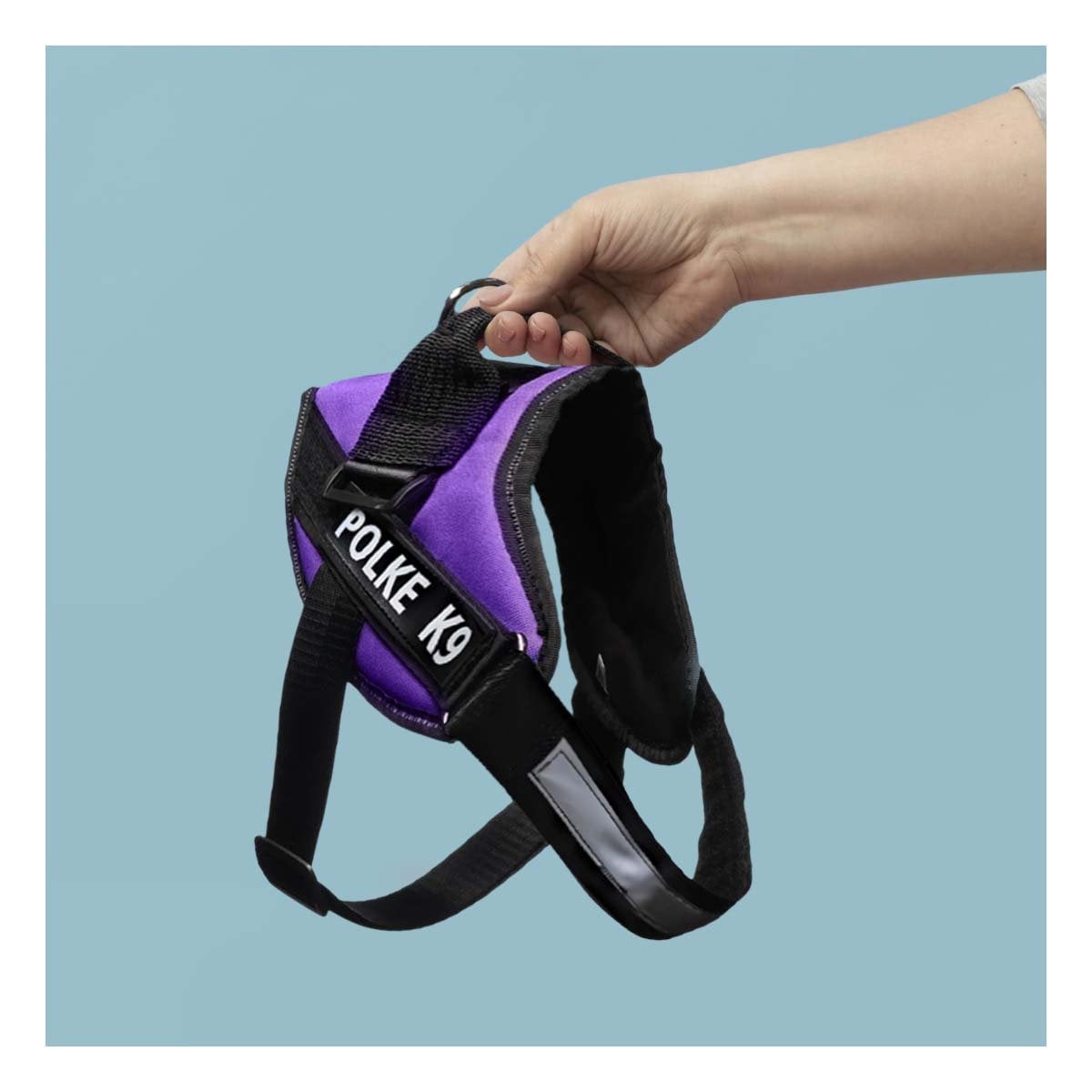 PACK2 ARNES COMODO PARA PERRO TALLA M CON AJUSTE FIRME MORADO - 5