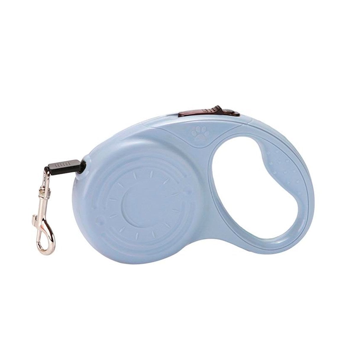 PACK2 CINTA EXTENSIBLE 3M PARA PERRO CON ESTILO HUELLITA AZUL GRISACEO YREGALO STICKER - 2