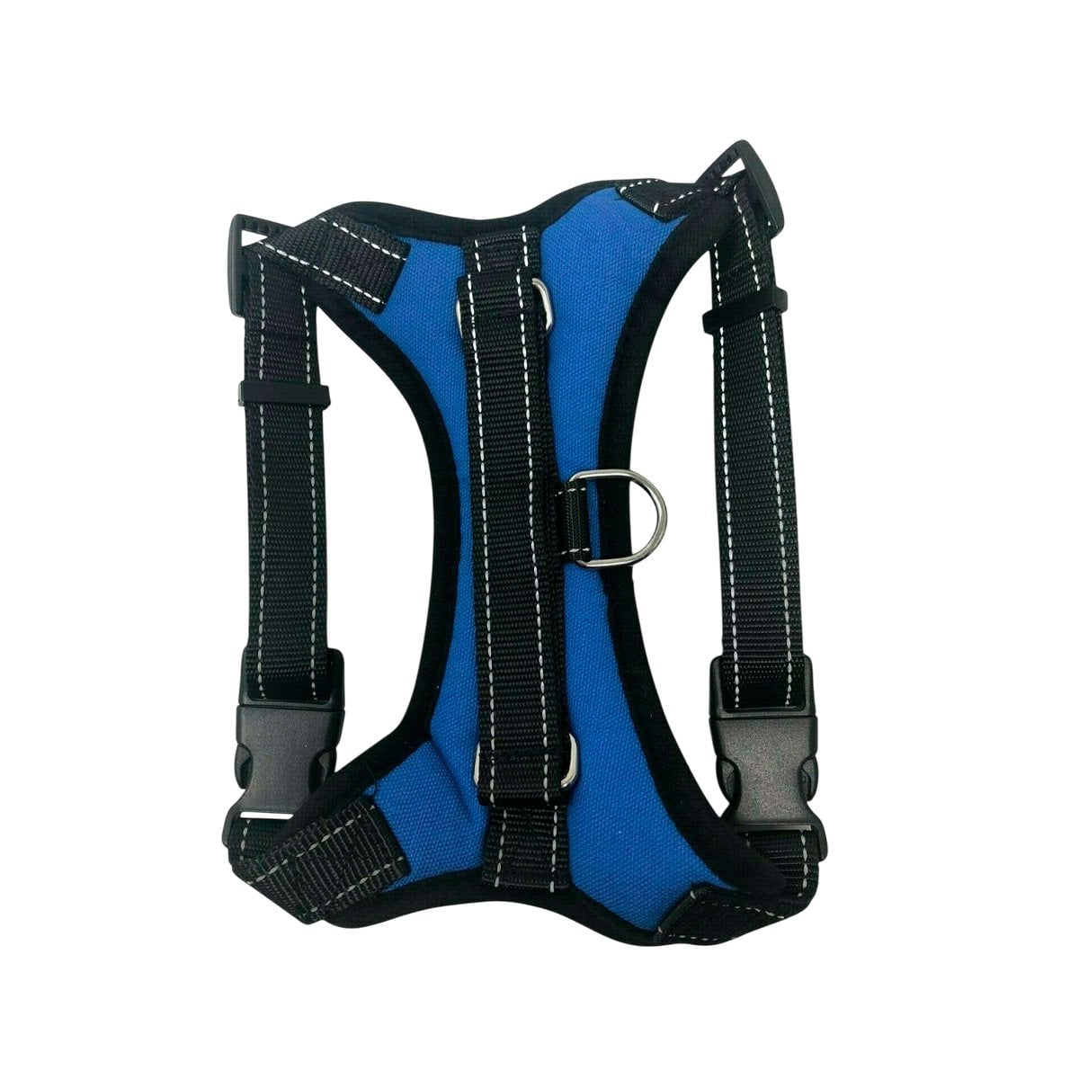 ARNES EN H PARA PERRO TALLA M CON SOPORTE FIRME Y COMODO AZUL YREGALO STICKER - 1