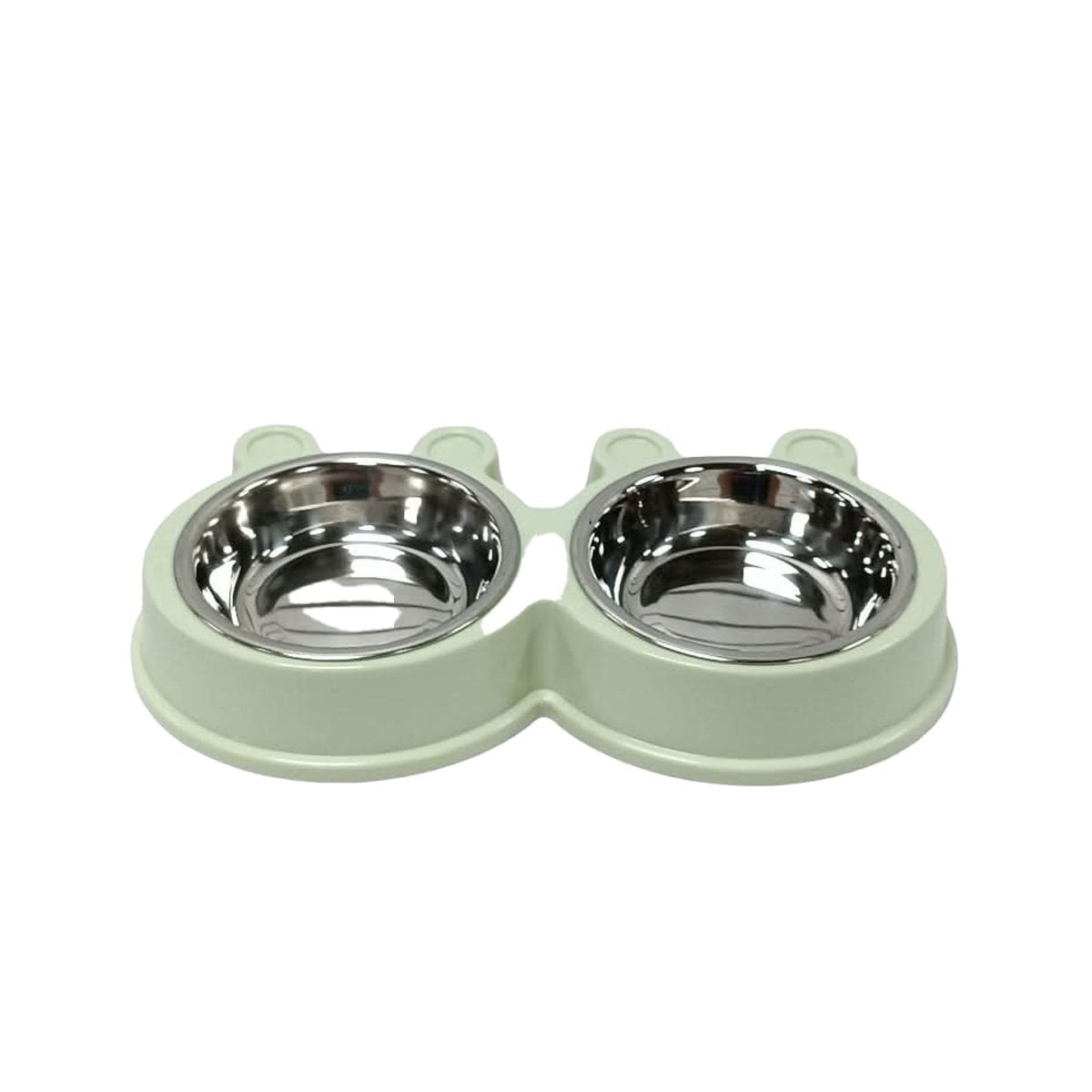PACK2 ALTERNATIVA PLATO DOBLE DESMONTABLE RANA PARA MASCOTA EN HOGAR YREGALO STICKER - 2