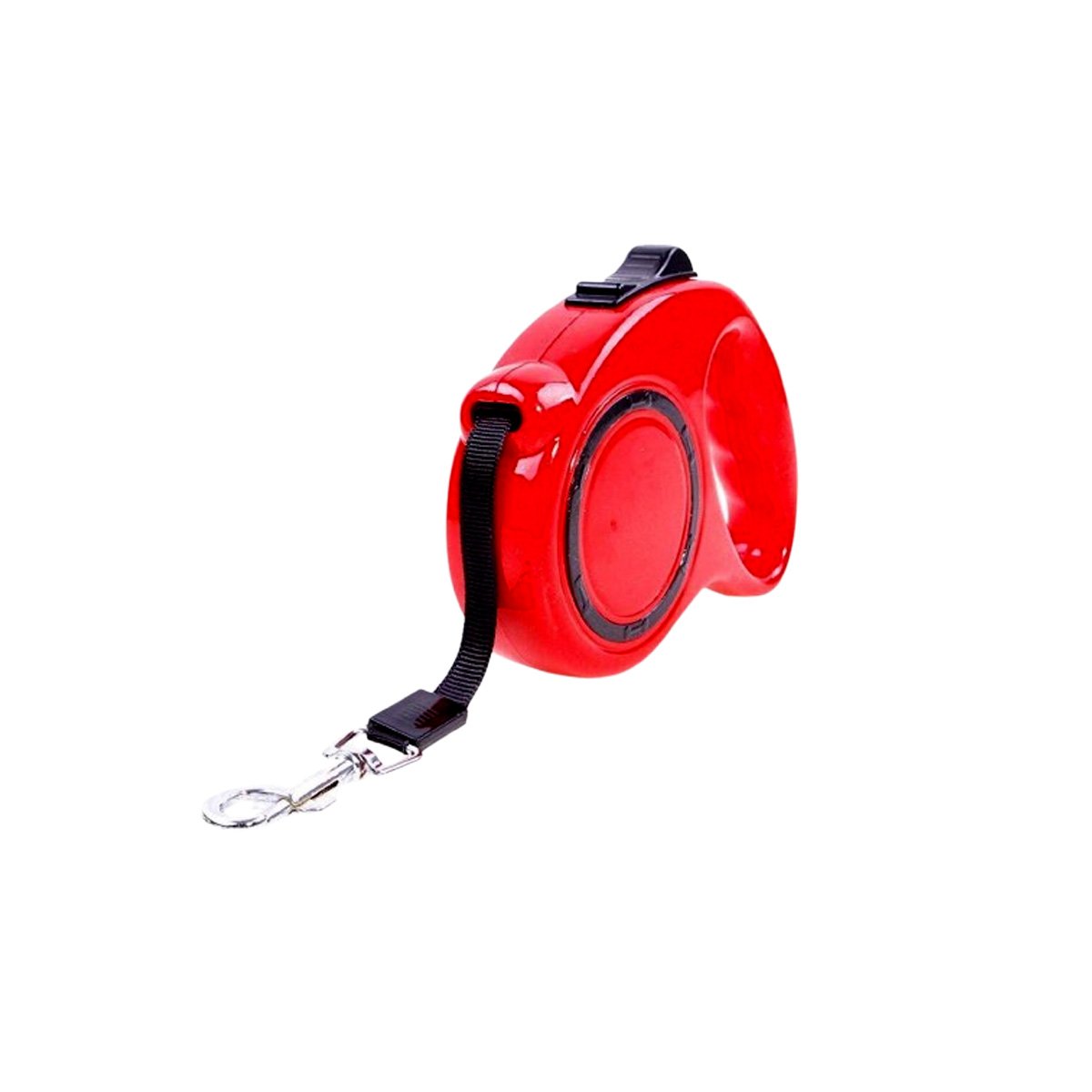 PACK4 LAZO AJUSTABLE RETRACTIL PARA PERROS CON MECANISMO FACIL DE USAR ROJO YPAPEL REGALO - 3