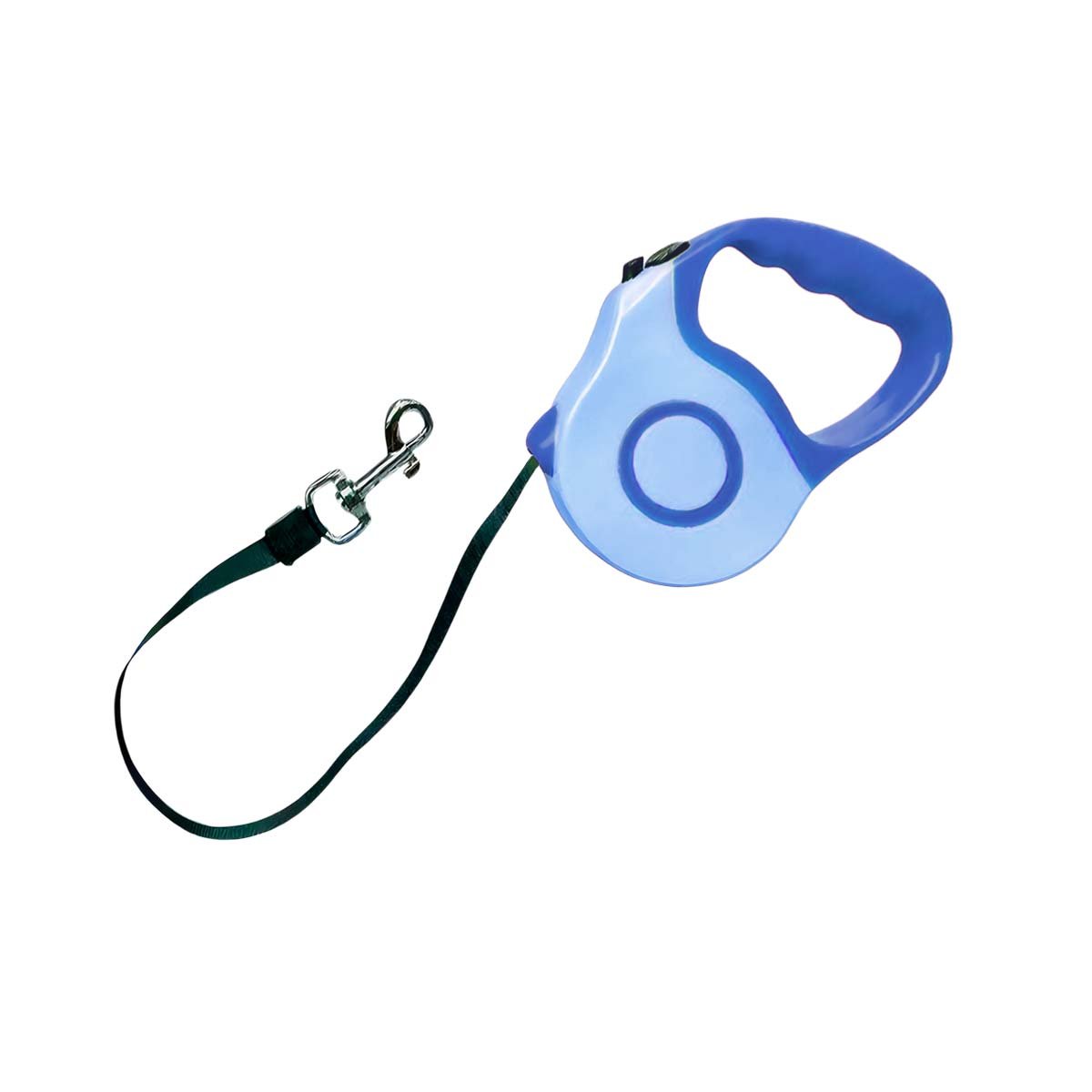 LEASH RETRACTIL 5M PARA PERRO CON CONTROL PRACTICO DOBLE TONO YREGALO STICKER - 1