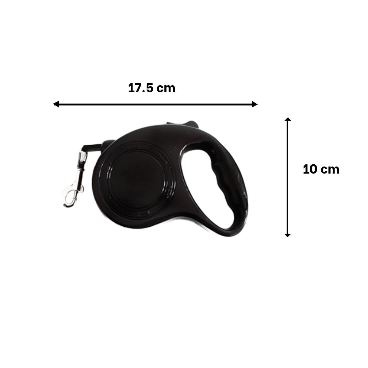 PACK2 CORDON AJUSTABLE PARA MASCOTAS RESISTENTE Y CONFIABLE DURANTE CAMINATAS NEGRO - 4