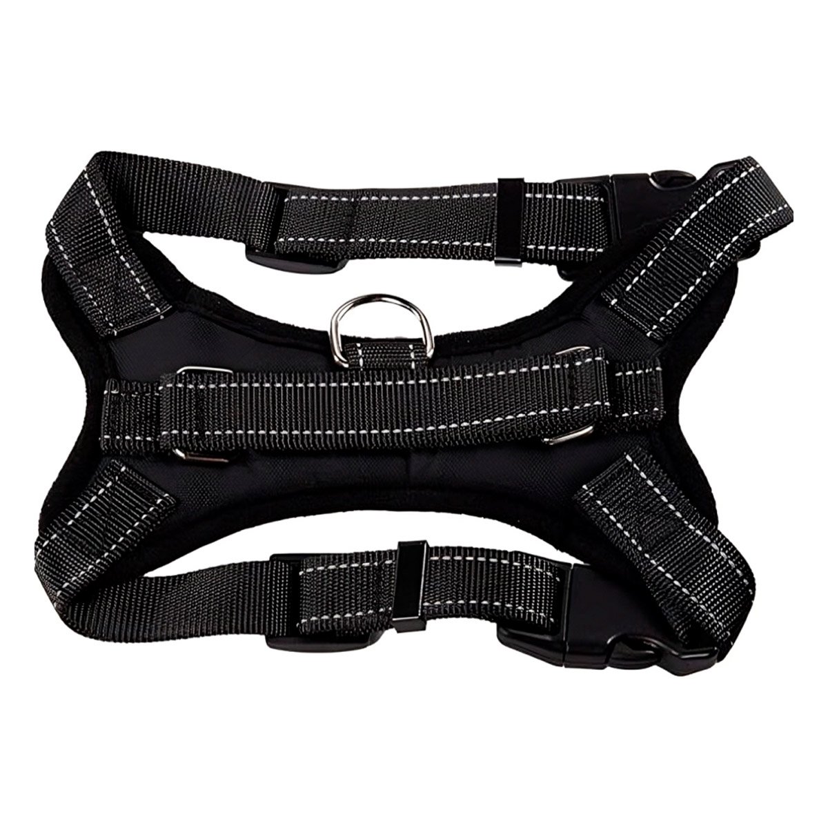 ARNES EN H PARA PERRO TALLA M CON SOPORTE FIRME Y COMODO NEGRO YREGALO STICKER - 1