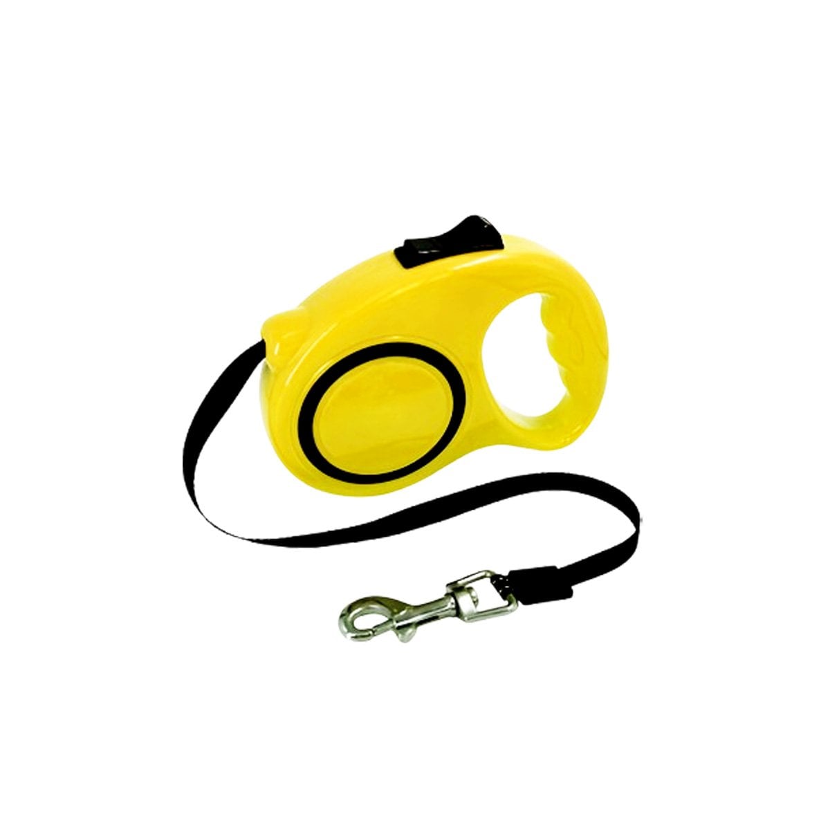 PACK4 LAZO AJUSTABLE RETRACTIL PARA PERROS CON MECANISMO SEGURO Y AMARILLO YPAPEL REGALO - 3
