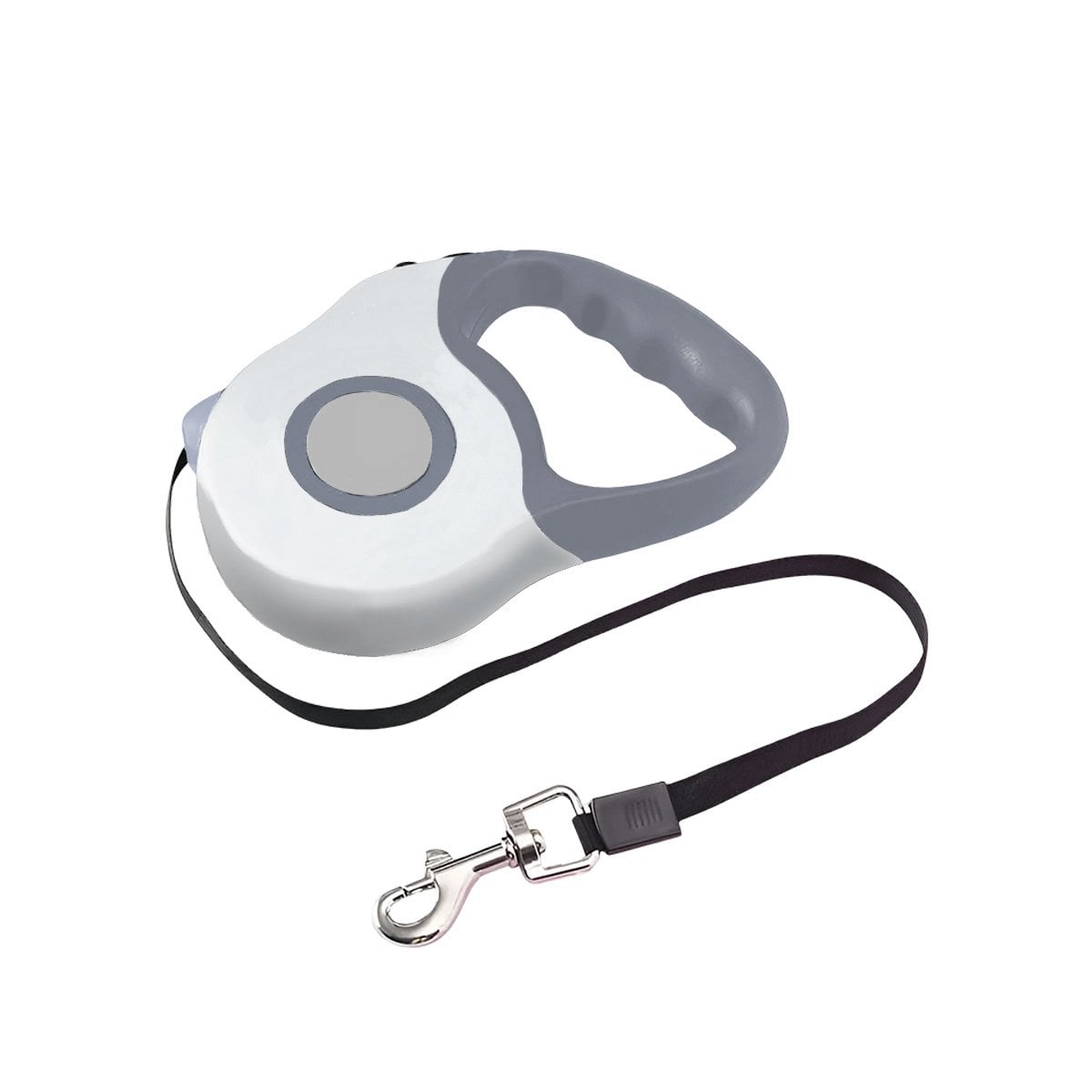 CINTA RETRACTIL 3M PARA PERRO CON AGARRE COMODO DOBLE TONO YREGALO STICKER - 1