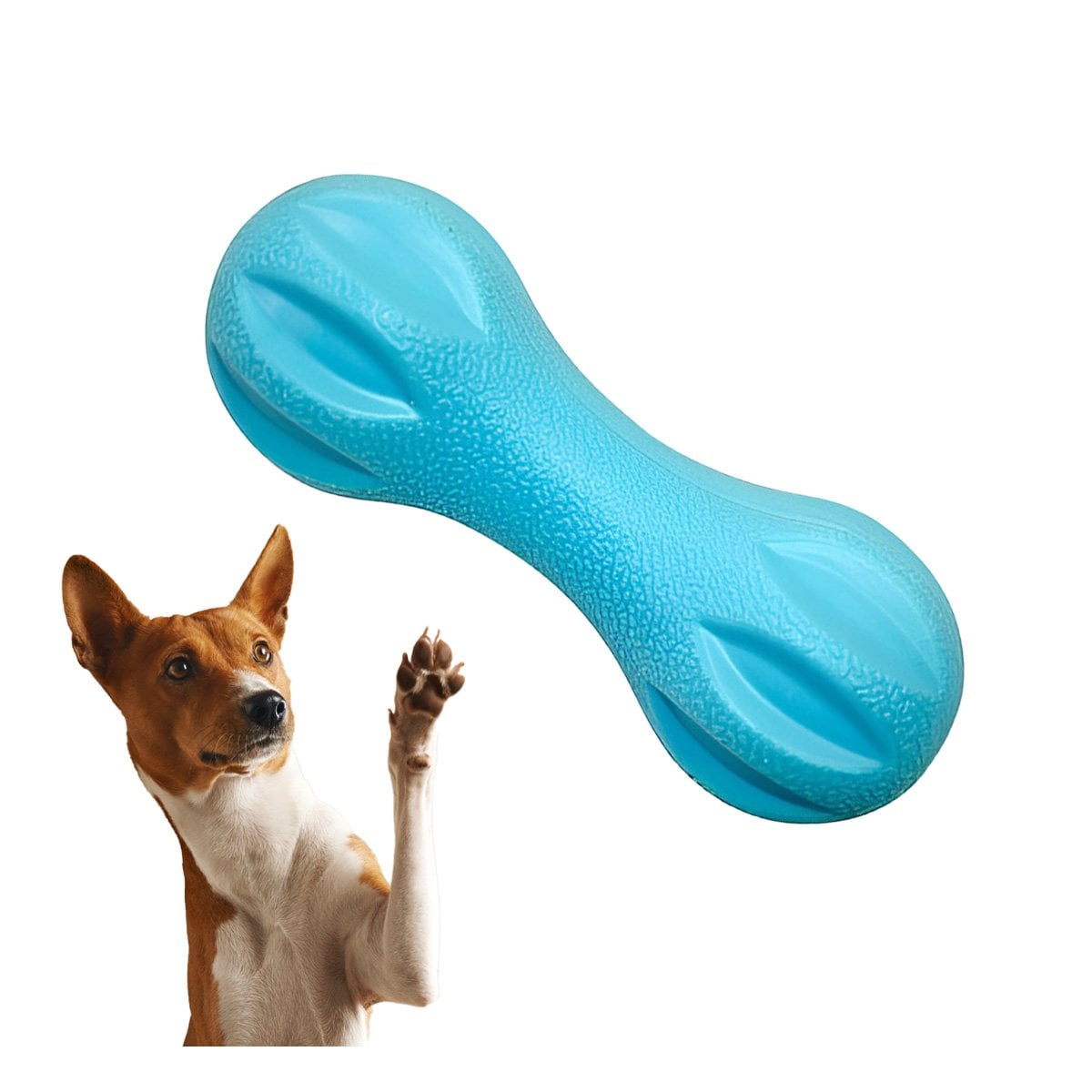 ACCESORIO MANCUERNA DE MINI RAYAS CELESTE PARA PERRO DINAMICO EN HOGAR YREGALO STICKER - 1