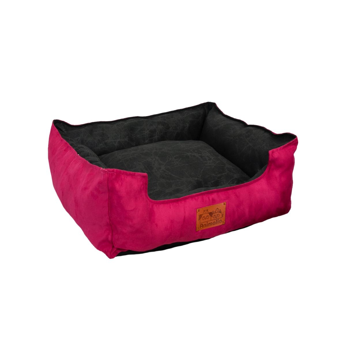 PACK4 AREA DE CONFORT PARA PERRO TALLA M FUCSIA CENTRO NEGRO YPAPEL REGALO - 3