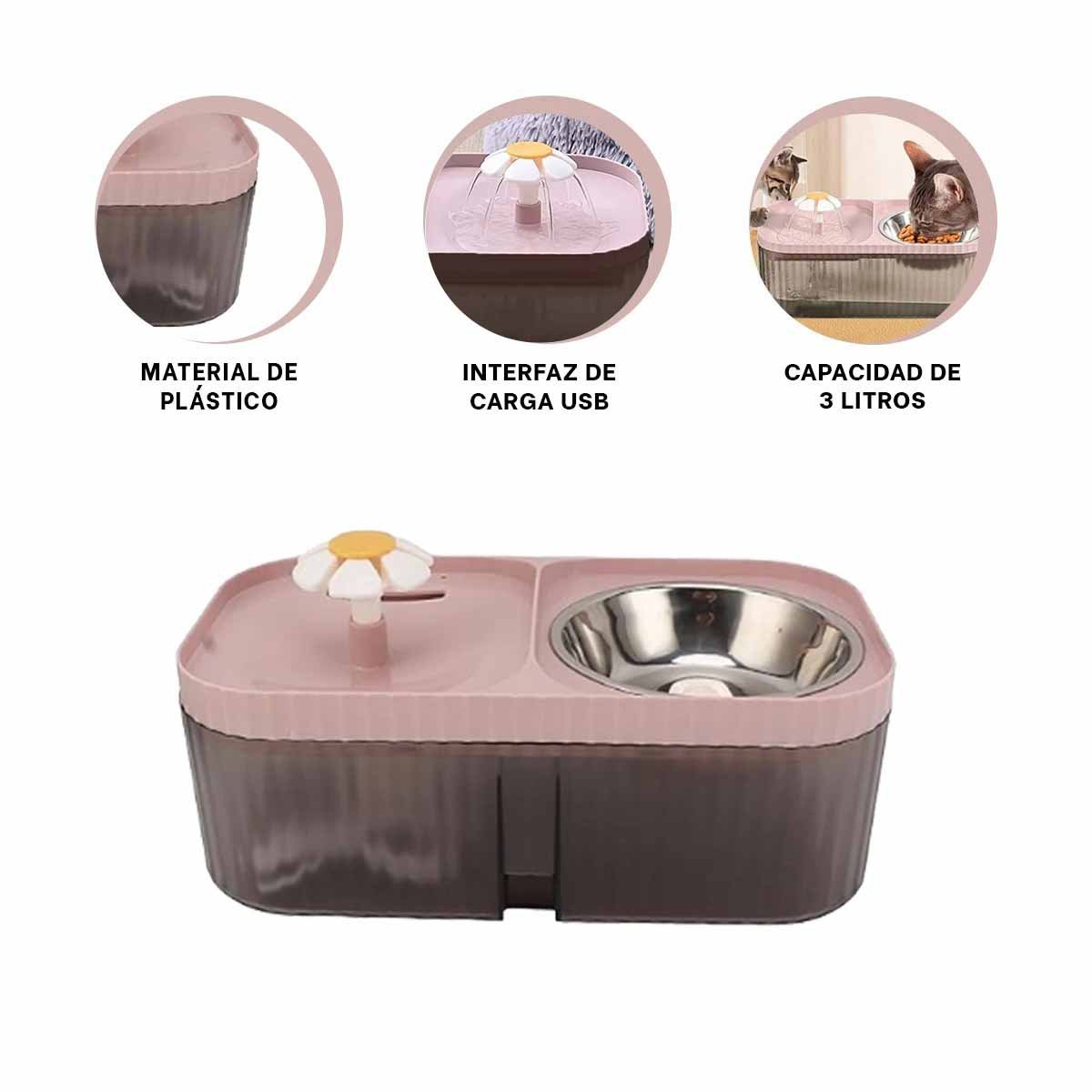 UTENSILIO PARA MASCOTAS PARA UNA ESTETICA DE ORDEN ROSADO EN VIVIENDA YLIGAS REGALO - 5