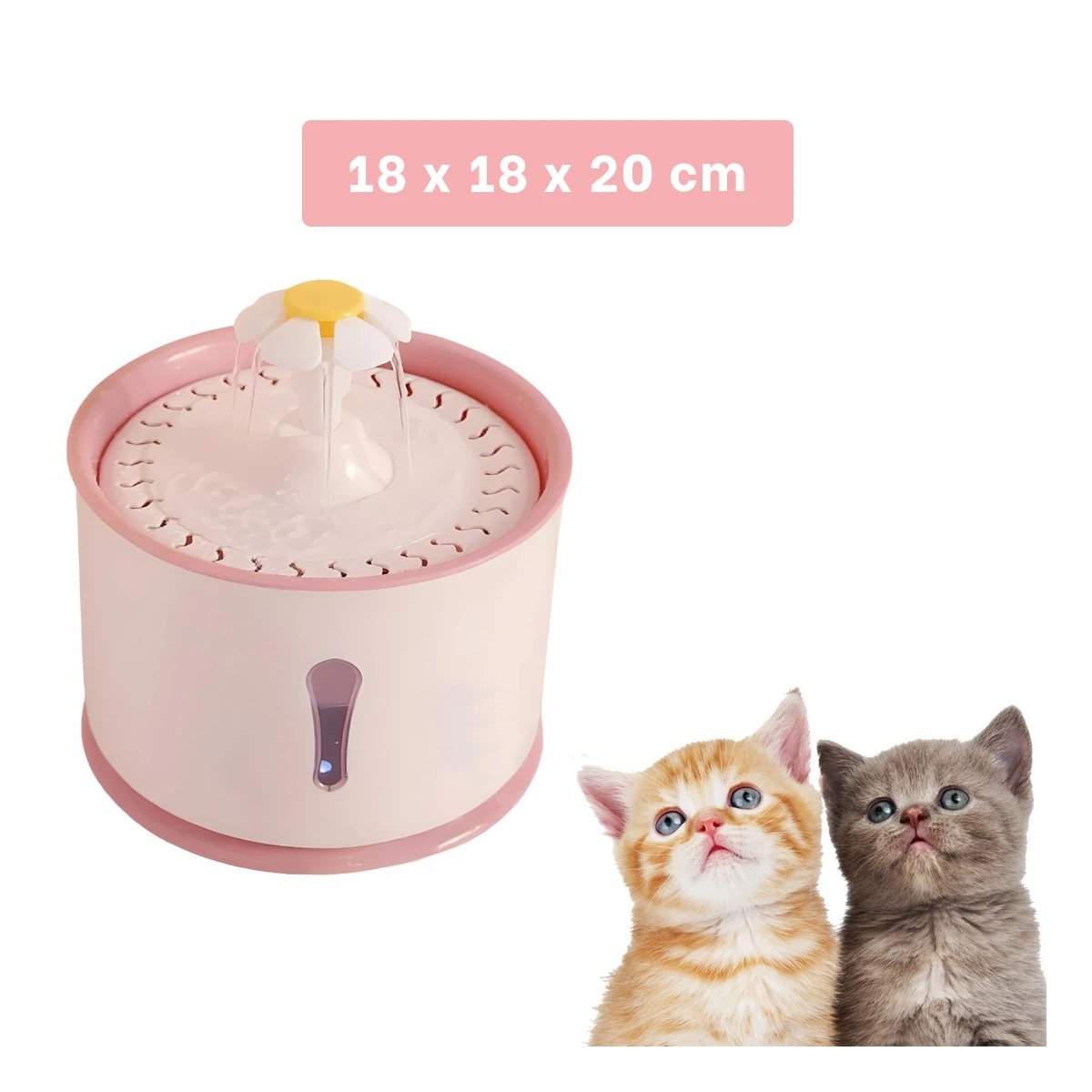 BEBEDERO CIRCULAR LIGERO ROSADO PARA REFRESCAR A SU FAMILIA YPAPEL REGALO - 4