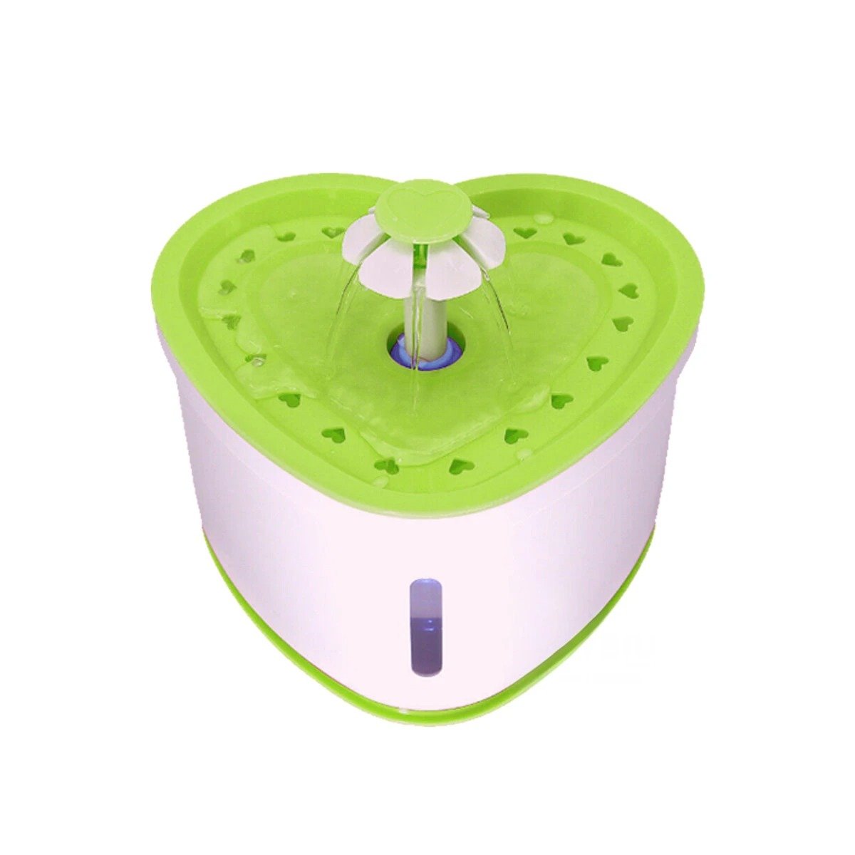PACK2 ESTACION DE AGUA CIRCULAR CON ESTILO CORAZON VERDE PARA MAS ESTILO YREGALO STICKER - 2