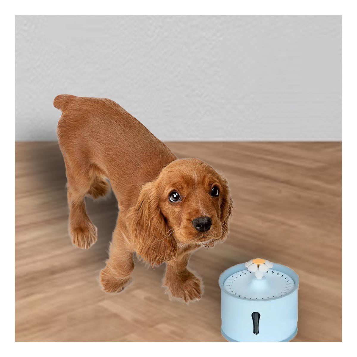 PACK4 MANANTIAL DE POLIPROPILENO PET CELESTE GRIS CON BOMBA DE MUCHA FUERZA YREGALO STICKER - 5