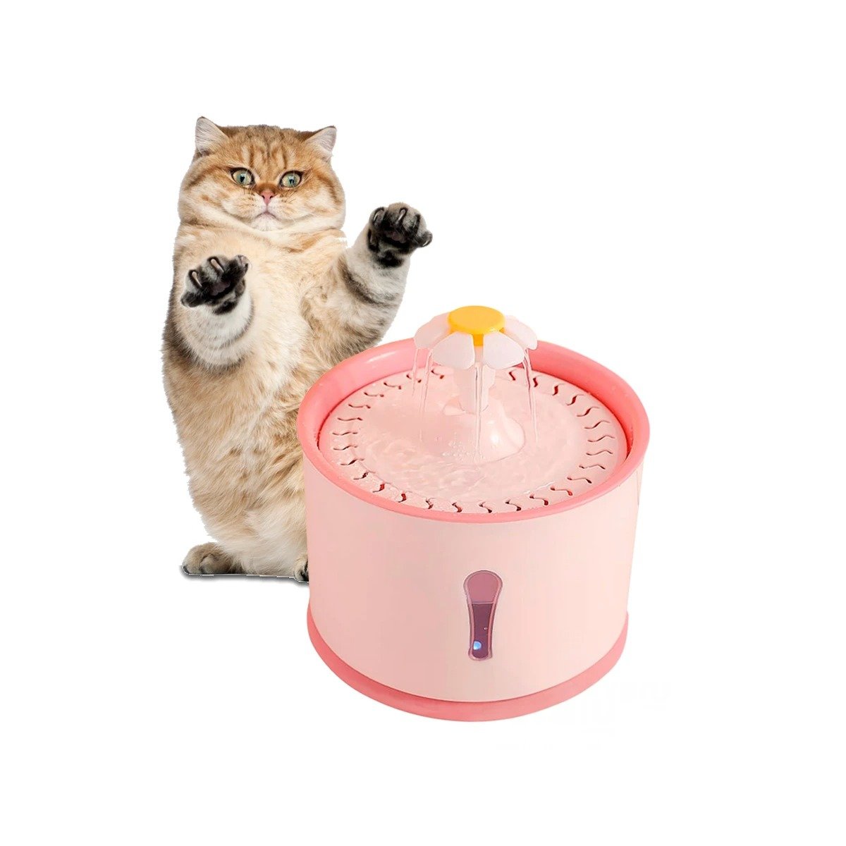 MANANTIAL DE POLIPROPILENO PET ROSADO PARA SU LINDO HOGAR YREGALO STICKER - 1