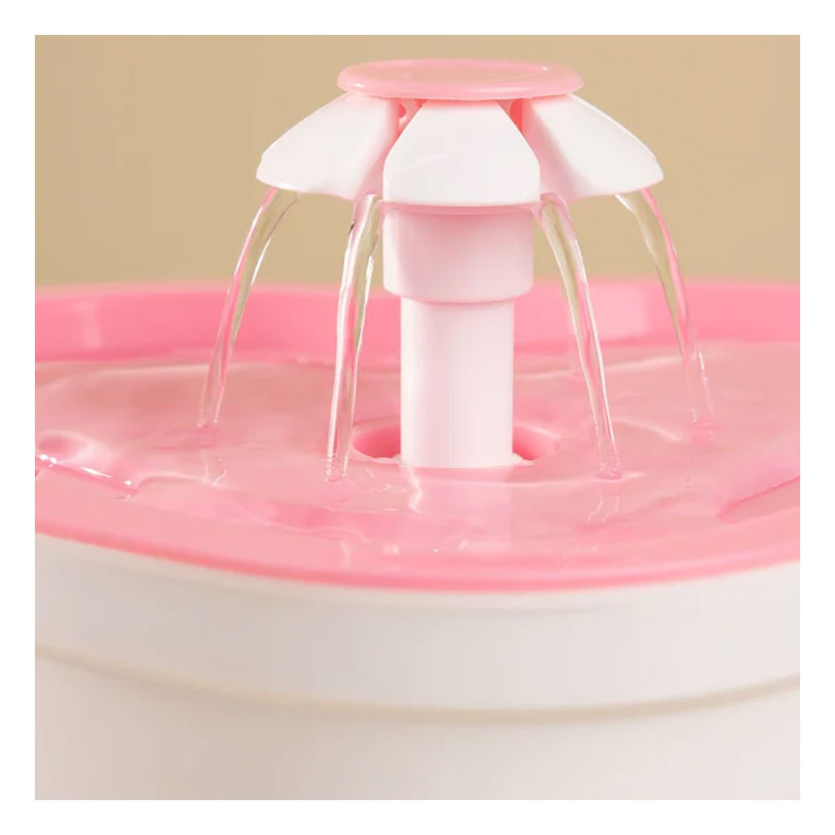 PACK2 BEBEDERO CON FORMA DE CORAZON ROSADO PARA BEBER CON MUCHA GANA EN CASA - 2