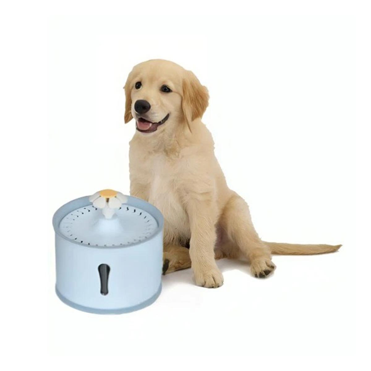 MANANTIAL DE POLIPROPILENO PET CELESTE GRIS PARA SU LINDO HOGAR YREGALO STICKER - 1
