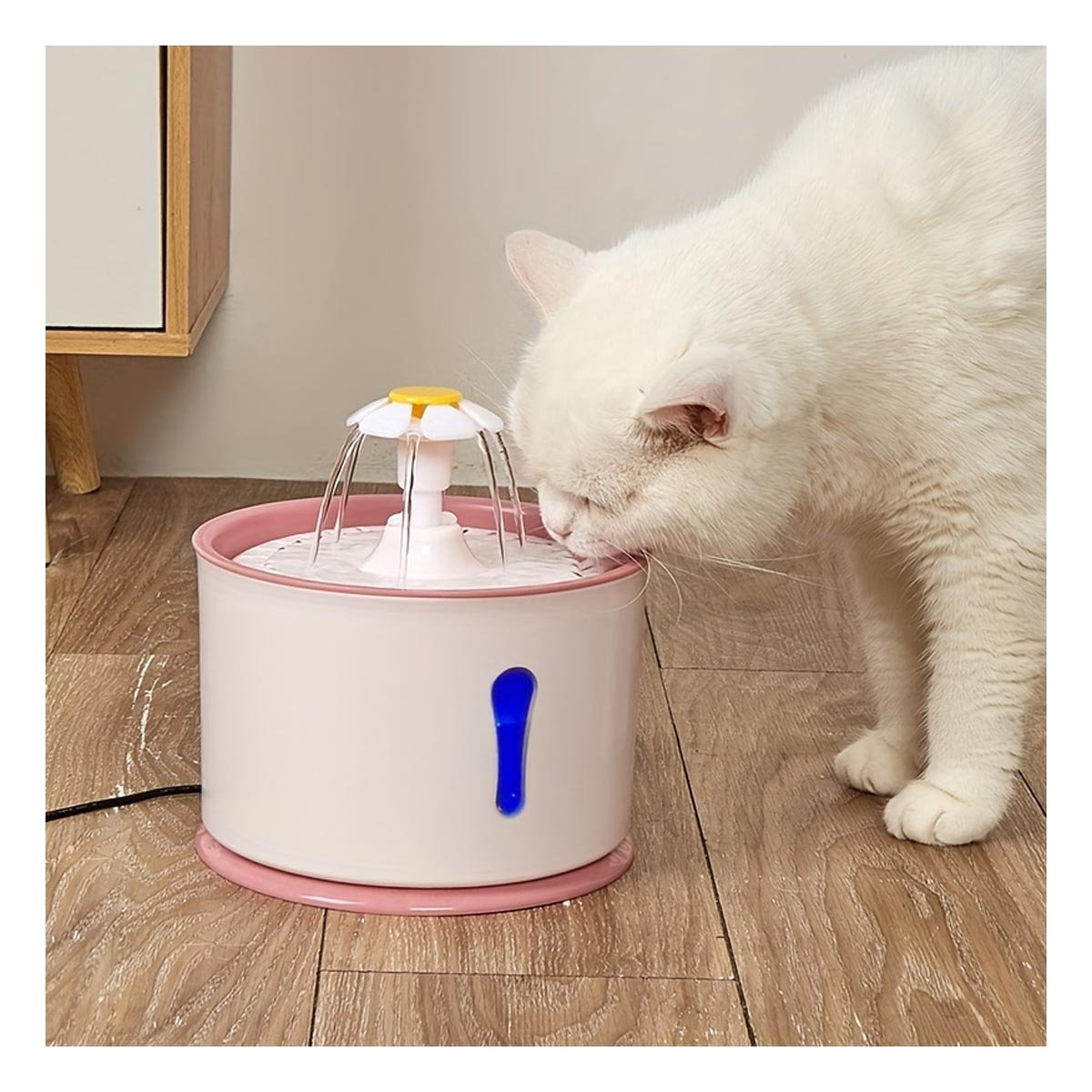 PACK4 MANANTIAL DE POLIPROPILENO PET ROSADO CON BOMBA DE MUCHA FUERZA YREGALO STICKER - 5