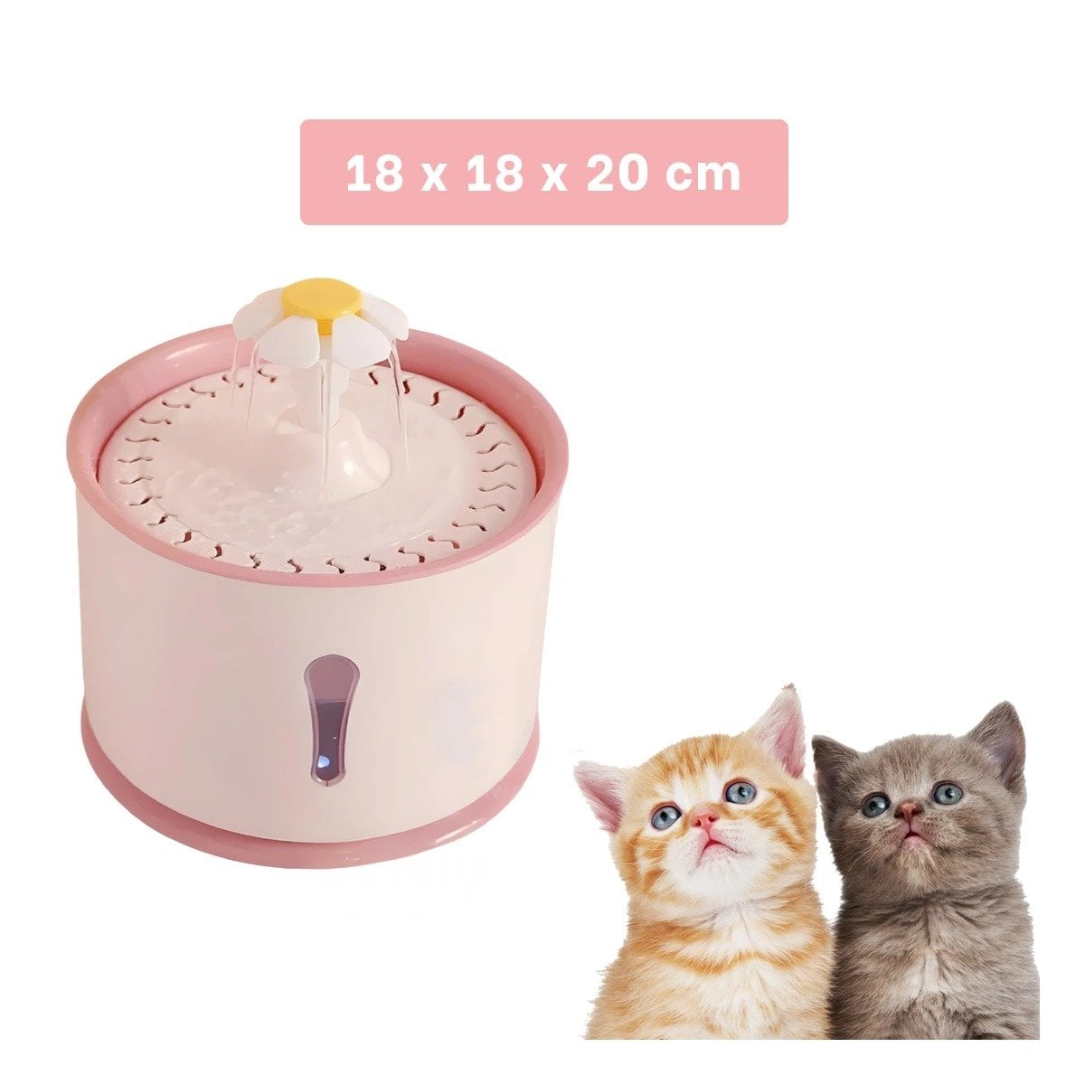 ESTACION DE AGUA CIRCULAR ROSADO PARA UNA HIGIENE CON MUCHO ORDEN YLIGAS REGALO - 4