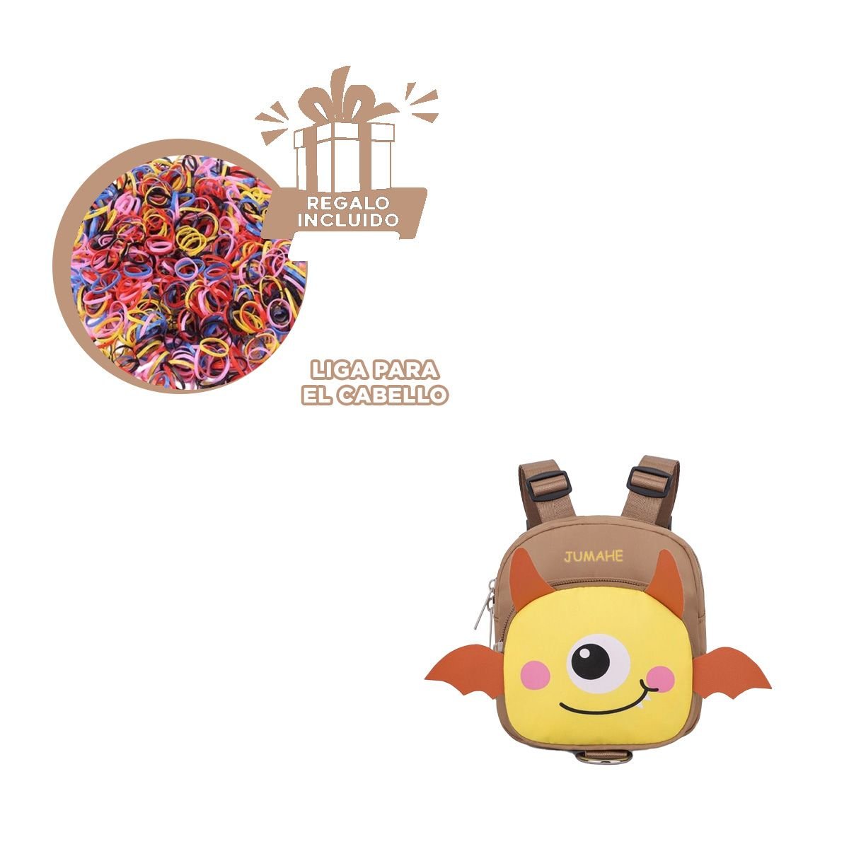 MORRAL PARA MASCOTA MOSTAZA DE MURCIELAGO PARA UN ORDEN DE VIVIENDA REAL YLIGAS REGALO - 2