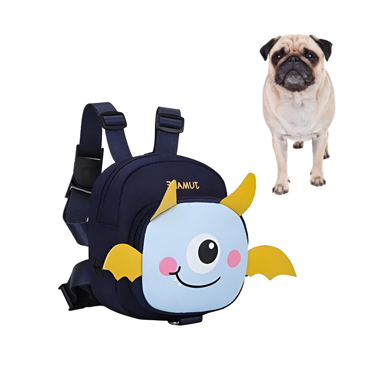 ARNES DE ESPALDA AZUL DE MURCIELAGO PARA SU LINDO HOGAR CON CALIDAD YREGALO STICKER - 1