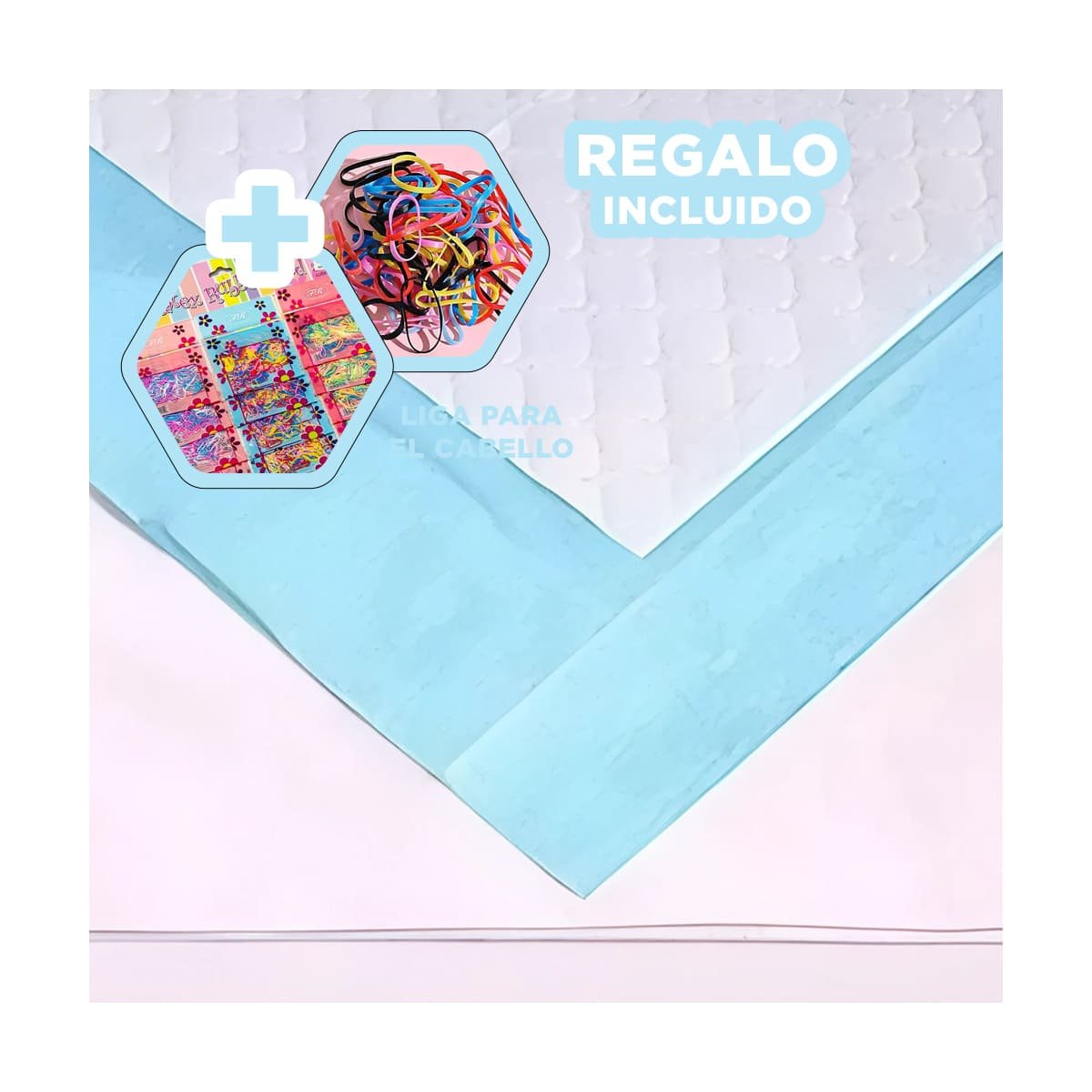 PROTECTOR DE SUELO TALLA S CELESTE PARA UN ORDEN DE VIVIENDA CON MUCHA PAZ YLIGAS REGALO - 2