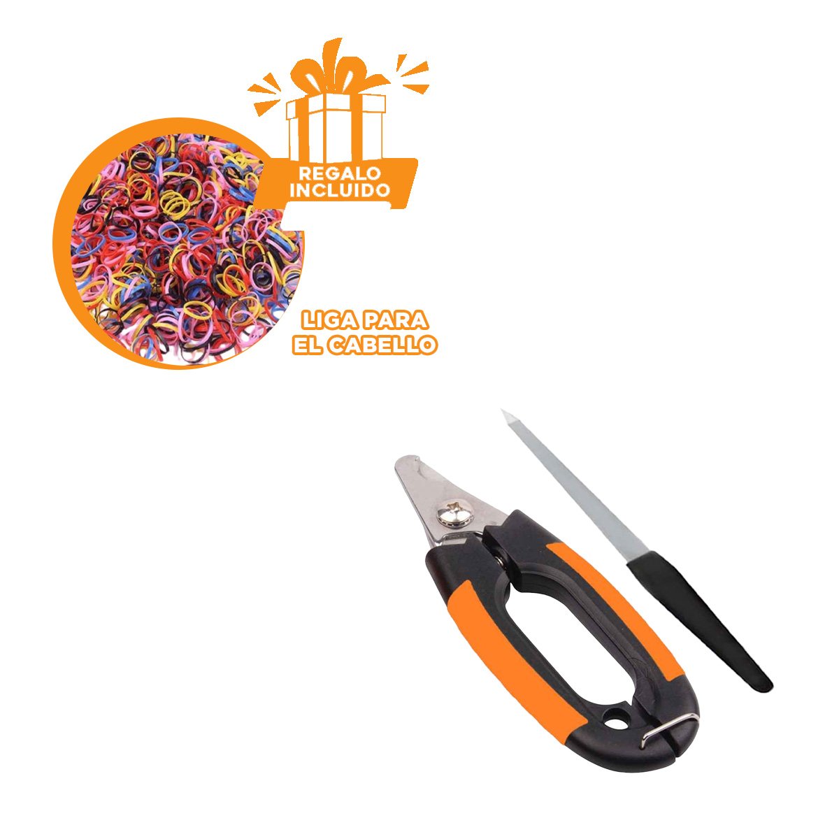 HERRAMIENTA CORTA UNA CON LIMA 12X4 3 CM NARANJA Y NEGRO NUMBELL YLIGAS REGALO - 2