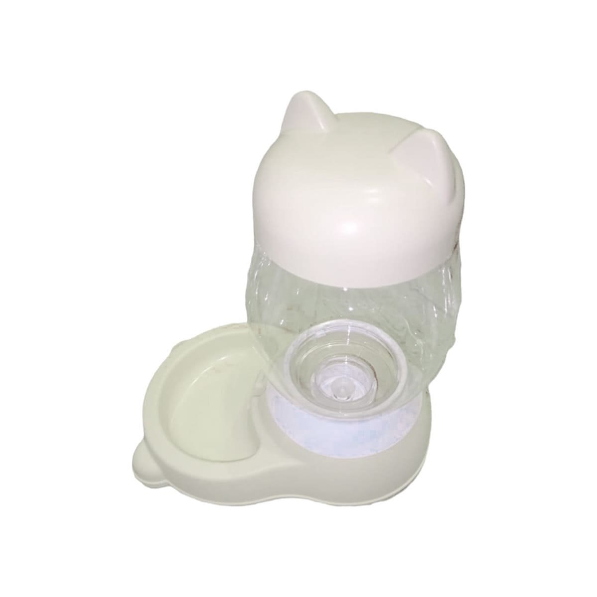 PACK2 DISPENSADOR SUAVE BEIGE CON GATO AUTOMATICO Y BIDON EN RINCONES VISUALES YREGALO STICKER - 2