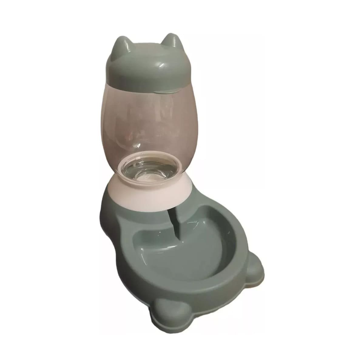 COMEDERO PEQUENO AUTOMATICO VERDE CON BIDON DE GATO EN RINCONES CONTROLADOS YLIGAS REGALO - 5