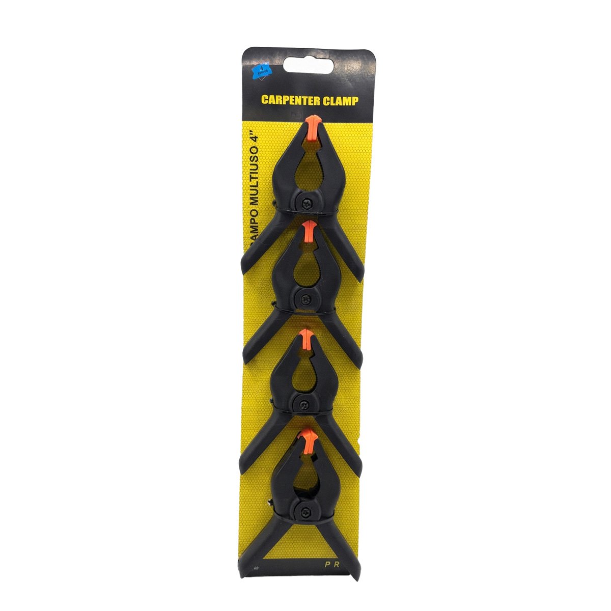 SET DE 4 SUJETADORES 4' PARA FIJACION CON RESORTE NEGRO Y LIGAS REGALO - 1