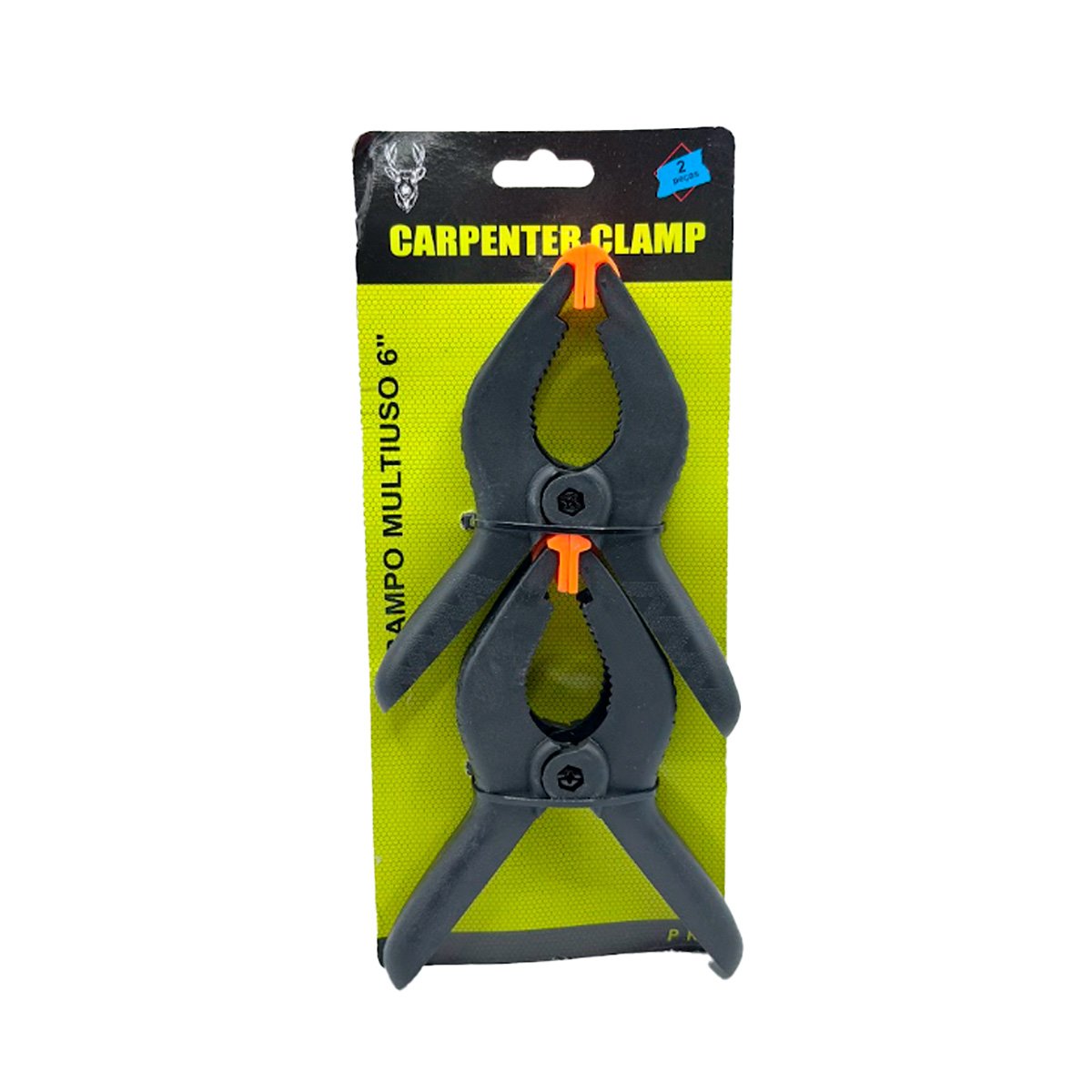 SET DE 2 SUJETADORES 6' PARA FIJACION CON RESORTE NEGRO Y LIGAS REGALO - 1
