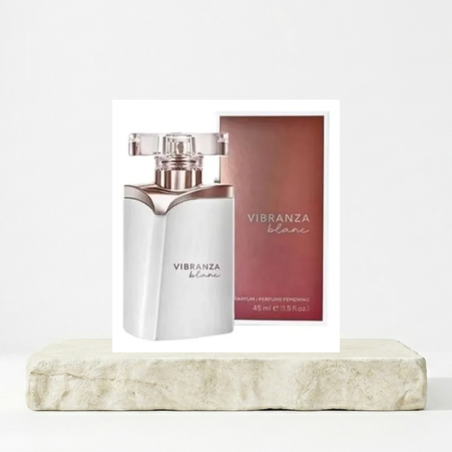 VIBRANZA BLANC  PERFUME FEMENINO, 45 ML - 1
