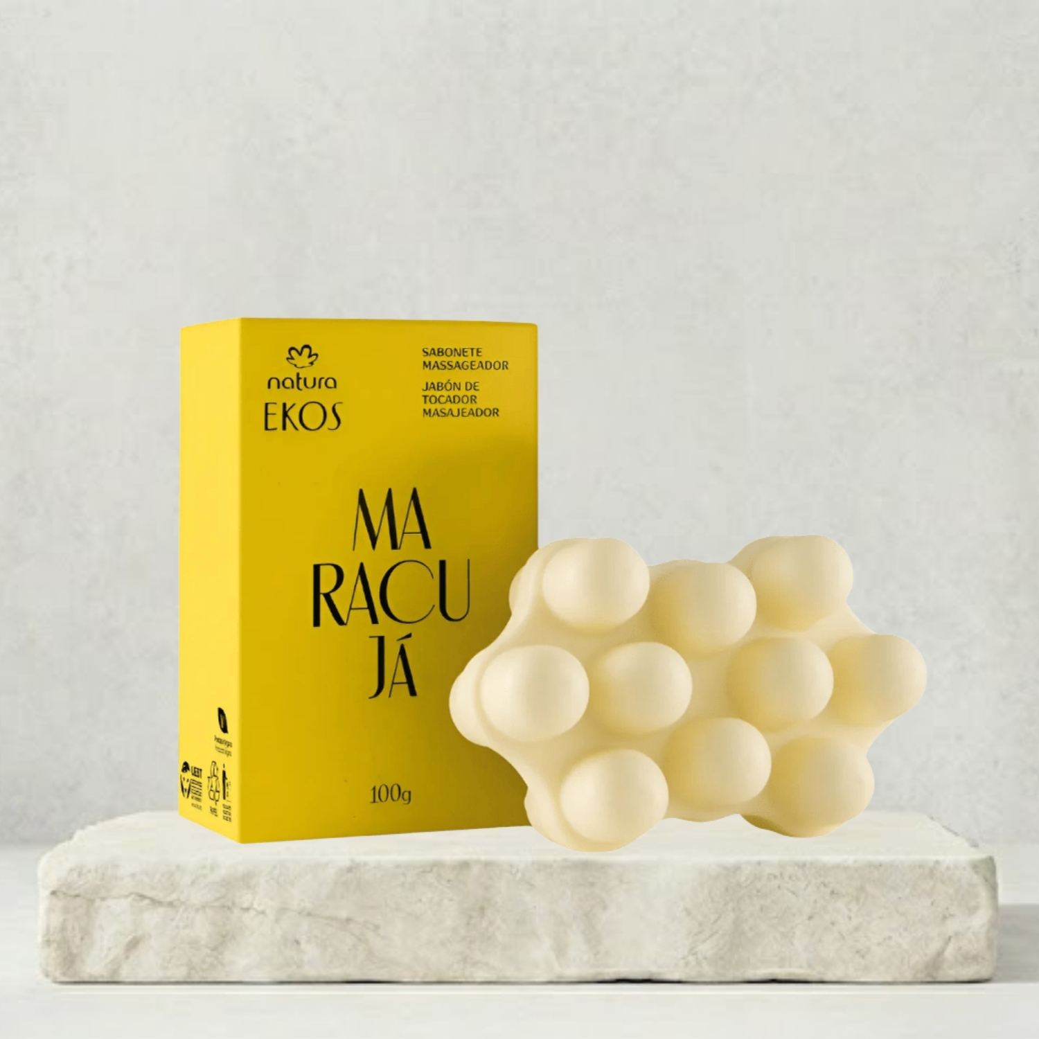 JABON MASAJEADOR MARACUYA EKOS 100 GR - 1