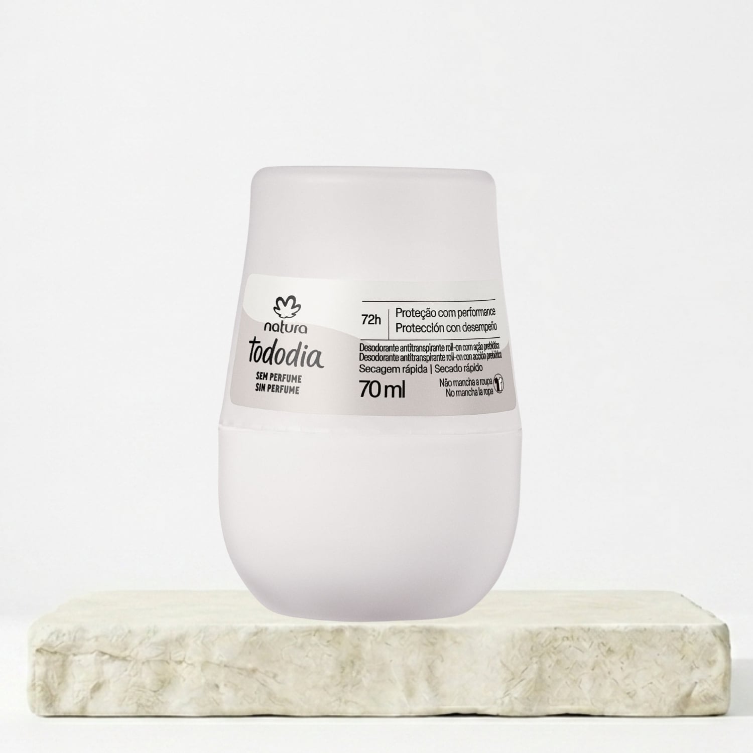 DESODORANTE TODODIA SIN PERFUME ROLL ON 70 ML - 1