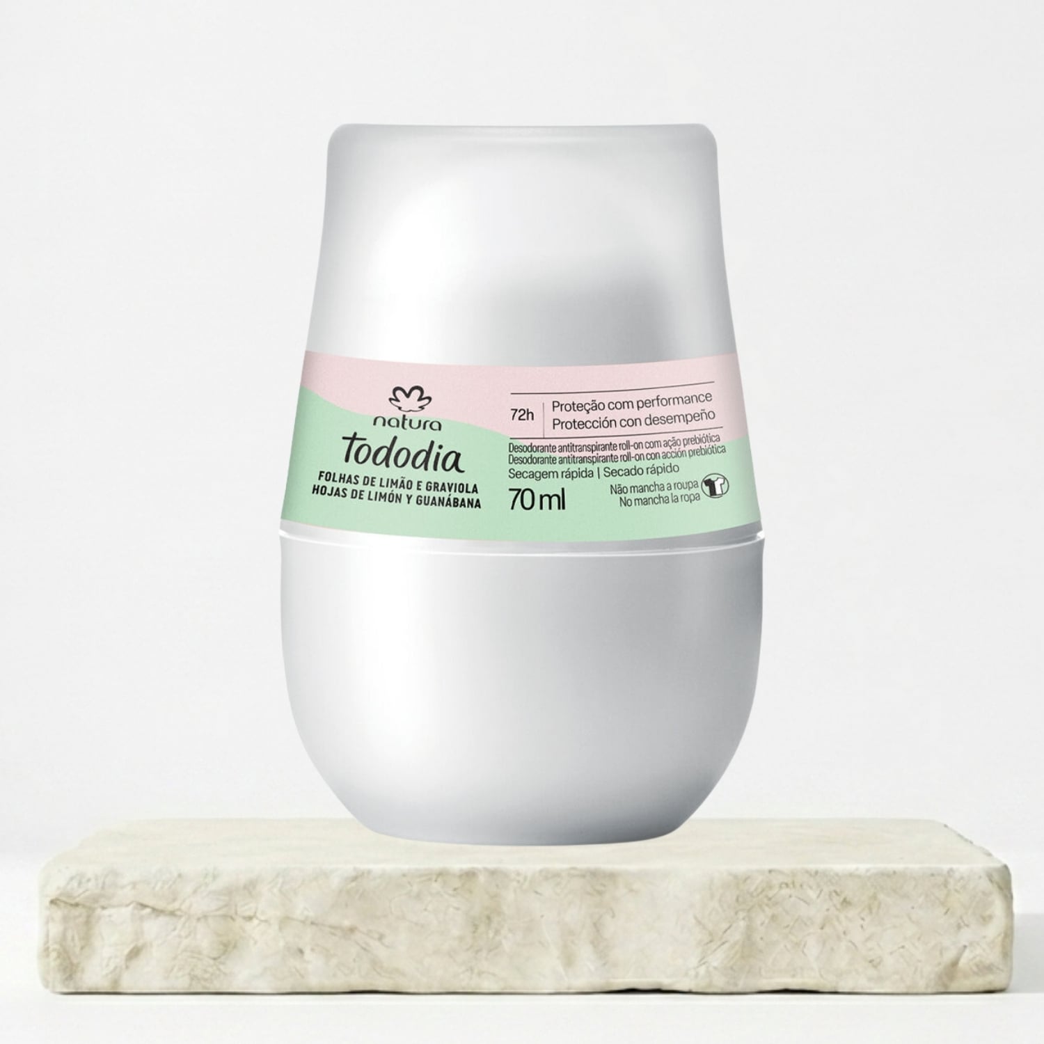 DESODORANTE TODODIA HOJAS DE LIMON Y GUANABANA 70 ML - 1